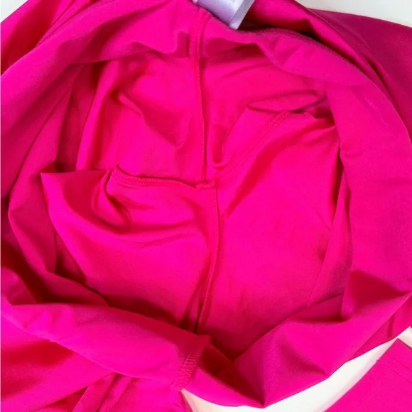 Pink Leggings Athleisure Savage X Fenty Sports Casual Lounge Pants Active Wear - Picture 10 of 17